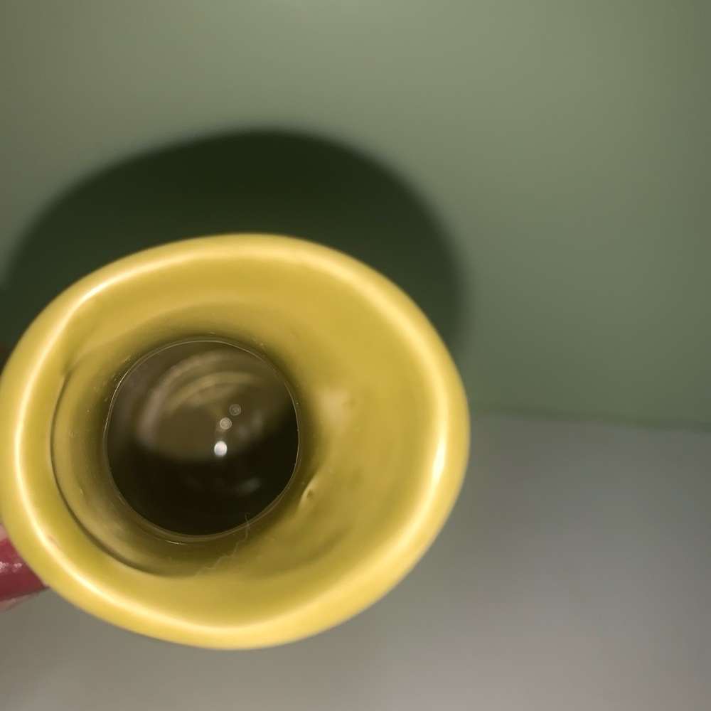 Olive Green Ceramic Pitcher - Picture 6 of 7